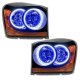 For 2004-2006 Dodge Durango SMD Headlights - Black Oracle
