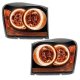 For 2004-2006 Dodge Durango SMD Headlights - Black Oracle