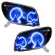 For 2003-2005 Toyota 4-Runner SMD Headlights - Black Oracle