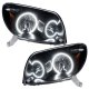 For 2003-2005 Toyota 4-Runner SMD Headlights - Black Oracle