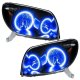 For 2003-2005 Toyota 4-Runner SMD Headlights - Black Oracle
