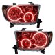 For 2007-2011 Toyota Tundra SMD Headlights - Black Oracle