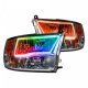 For 2009-2017 Ram Sport ColorSHIFT+ SWITCHBACK Headlights - Chrome Oracle