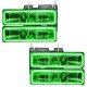 For 1992-1994 Chevrolet Blazer SMD Headlights Oracle