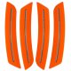 For 2016-2019 Chevrolet Camaro Concept Sidemarker Set - Clear Oracle