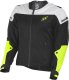Fly Racing Flux Air Mesh Jacket (Black/Hi-Vis, Small)