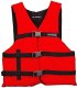 Airhead General Boating Series Life Vest Red Super Large 50-60 in. Chest Size USCG Approved Type ...
