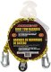 AIRHEAD Self Centering Tow Harness 12ft Rope for 2 Riders Tubing Wakeboarding