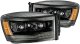 2006-2008 RAM 1500 / 2006-2009 RAM 2500/3500HD AlphaRex LUXX-Series LED Projector Headlights