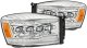 2006-2009 RAM 1500/2500/3500HD AlphaRex NOVA-Series LED Projector Headlights