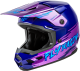 Fly Racing Youth Kinetic Surge Helmet - Pink/Purple (Youth Large) - DOT/FMVSS 218 Approved