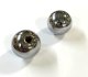 C2 C3 1967-1978 Corvette Seat Adjuster Knobs Chrome Metal Balls Pair