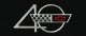 C4 Corvette 40th Anniversary Embroidered Logo 