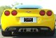 2005-2013 C6 Corvette 2-pc Stainless Back Up Light Covers