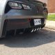 2014-2018 C7 Corvette Black Side and Rear Bumper Markers