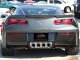 C7 Corvette Stainless Steel Exhaust Filler Panel 