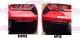 C7 2014-2018 Corvette Rear Bumper Lower Reflectors Blackouts