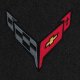 C8 Corvette Lloyd Ultimat Embroiderd Logo Cargo Mats
