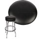 C8 Corvette Executive Leatherette Debossed Logo 30 inch Stool