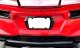 C8 Corvette Painted Rear License Plate Frame