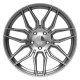 2020-2023 C8 Corvette Reproduction Replica Gunmetal Machined Rim Wheels Package