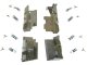 1968 C3 Corvette Ignition Shields- Spark Plug 4 Piece Set