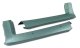 Pillar Posts- Silvergreen For 1982 Corvette