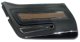 Door Panel- Black Deluxe LH For 1970-1976 Corvette