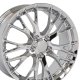 C7 Z06 Style Chrome Wheel 17x85 56mm Offset For 1988-2004 Corvette