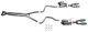 Dynomax Ultra Flo SS Cat Back System For 2005-2013 Corvette