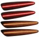 Smoked LED Sidemarker Set Front & Rear For 2005-2013 Corvette