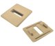 1997-2004 Corvette C5 Seat Back Button Release Bezels Plates Set in Light Oak