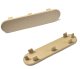 1997-2004 C5 Corvette Light Oak Tan Door Panel Access Plug Insert Covers 2pc