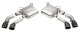 Corsa 2016-24 Chevrolet Camaro SS/ZL1 6.2L V8 Black Xtreme Axle-Back Exhaust (w/ Factory NPP Valv...