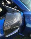 2020-2025 C8 Corvette High Gloss Carbon Fiber Side Mirror Covers - Pair