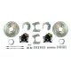 1962-1970 Plymouth Belvedere Rear Brake Conversion Kit The Right Stuff MDCRDX1S