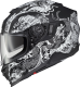 ScorpionEXO EXO-T520 Nama-Sushi Helmet (Black/White - Medium)