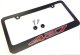 C6 2005-2013 Corvette Black License Plate Frame 427