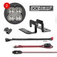 20W XK Glow Round RGB Pod Lights with Controller - Ultra Bright LED Flood Beam