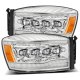 2006-2009 RAM 1500/2500/3500HD AlphaRex NOVA-Series LED Projector Headlights