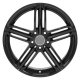 18" Replica Wheel AU12 Fits Audi RS6 Rim 18x8 Black Wheel ET45