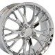 Corvette C7 Z06 19" Replica Wheel CV22 Rim 19x8.5 Chrome Wheel