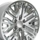 20" Replica Wheel CV37 Fits GMC Sierra Silverado Tahoe Yukon 1500 Chrome 20x9