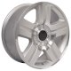 20" Replica Wheel CV84 Fits Silverado Rim 20x8.5 Silver Wheel