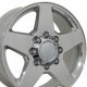 20" Replica Wheel CV91B Fits Chevy Silverado Polished 20x8.5