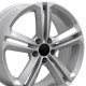 Volkswagen Jetta Audi A8 Q2 18" Replica Wheel VW18 Rim 18x8 Silver Wheel