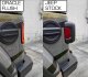 ORACLE Lighting Black Series Flush Mount LED Tail Lights for Jeep Wrangler JL