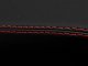 2016-2023 Camaro Console Lid Pull Over Armrest Cover Leather Red Stitch
