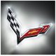 2014-2019 C7 Corvette LED Rear Emblem Illuminated