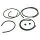1971-1972 C3 Corvette Windshield Washer Hose Kit (w/o Air)